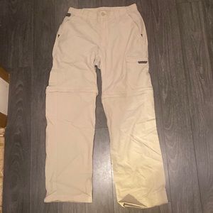 Columbia PFG zip-off fishing pants